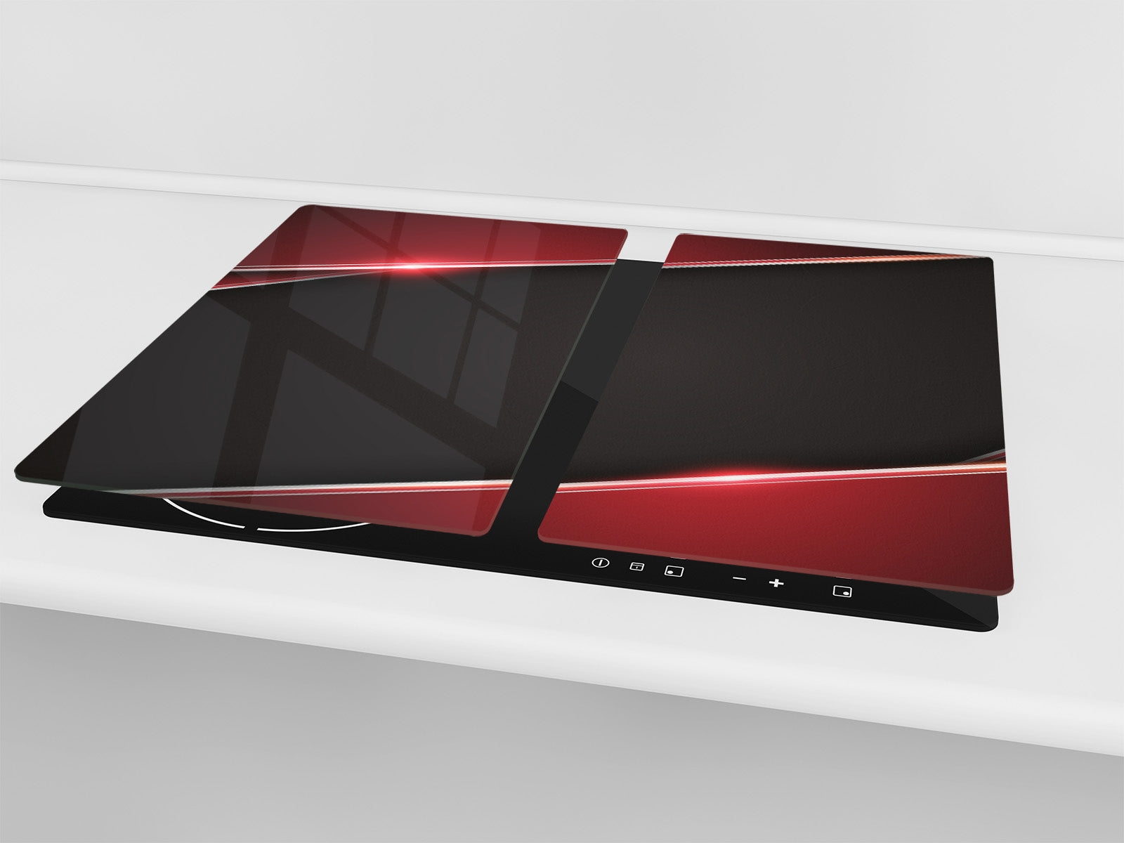 Tempered GLASS Cutting Board D01 Abstract Series: Texture 9