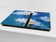 Resistant Glass Cutting Board 60D05B: Flowers 5