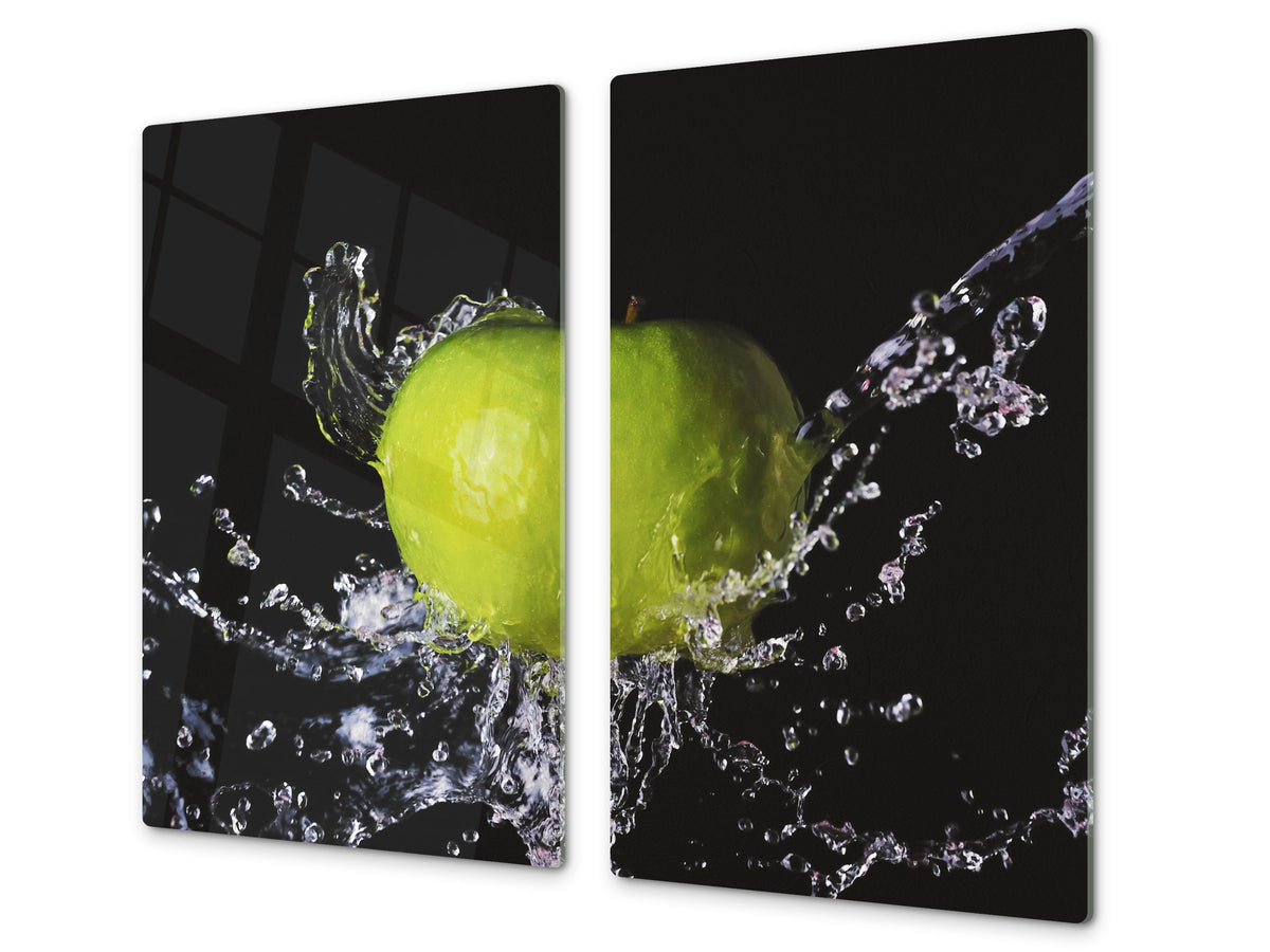 KITCHEN BOARD & Induction Cooktop Cover  D07 Fruits and vegetables: Apple 8