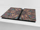 Chopping Board - Induction Cooktop Cover D14 Patterns and Mandalas Series: Decoration 4