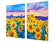 Resistant Glass Cutting Board 60D05B: Sunflowers 5