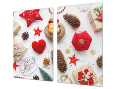 CUTTING BOARD and Cooktop Cover ;D20 Christmas Series: Christmas decorations