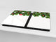 Schneidbrett aus Hartglas und schützende Arbeitsoberfläche; D20 Weihnachtsserie: Weihnachtsgirlande