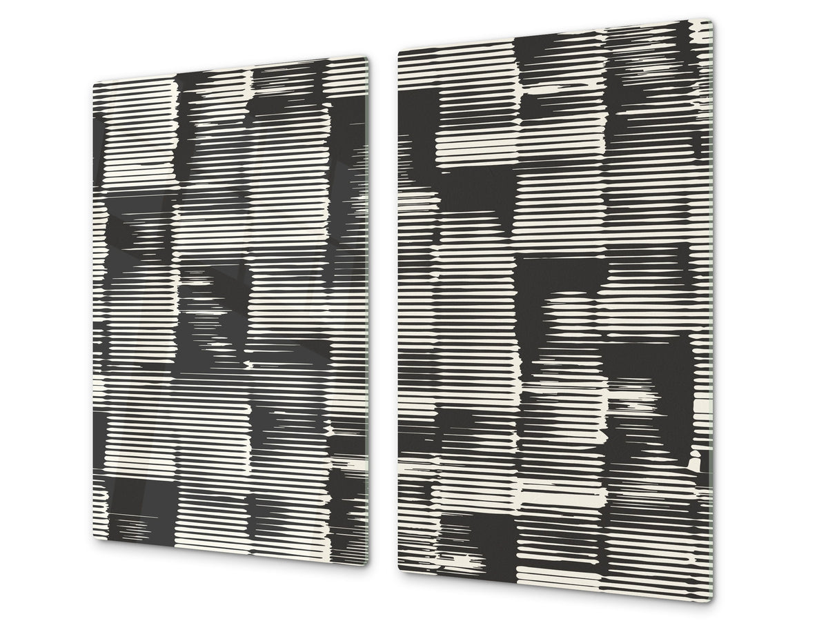 Tempered GLASS Kitchen Board D09 Other: Gray 8