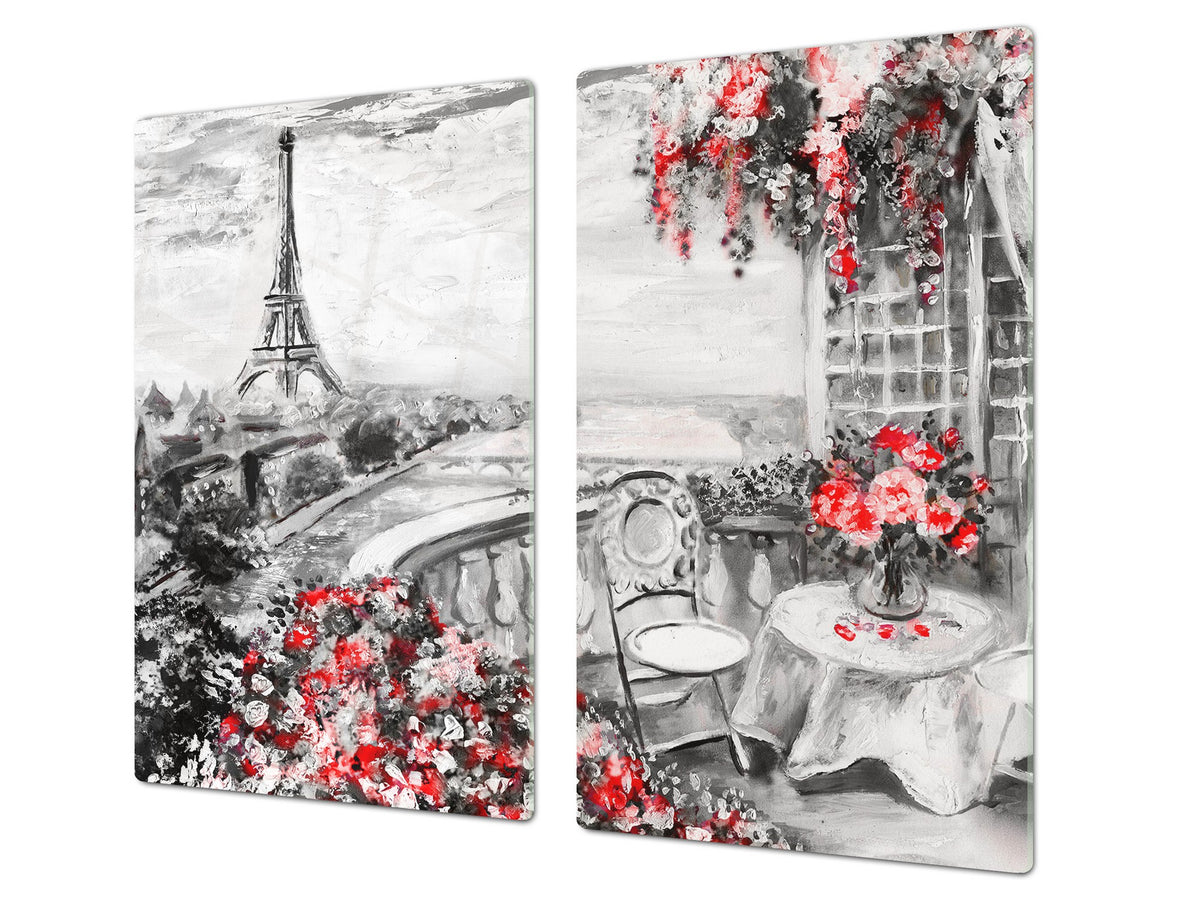 Resistant Glass Cutting Board 60D05B: Paris 2