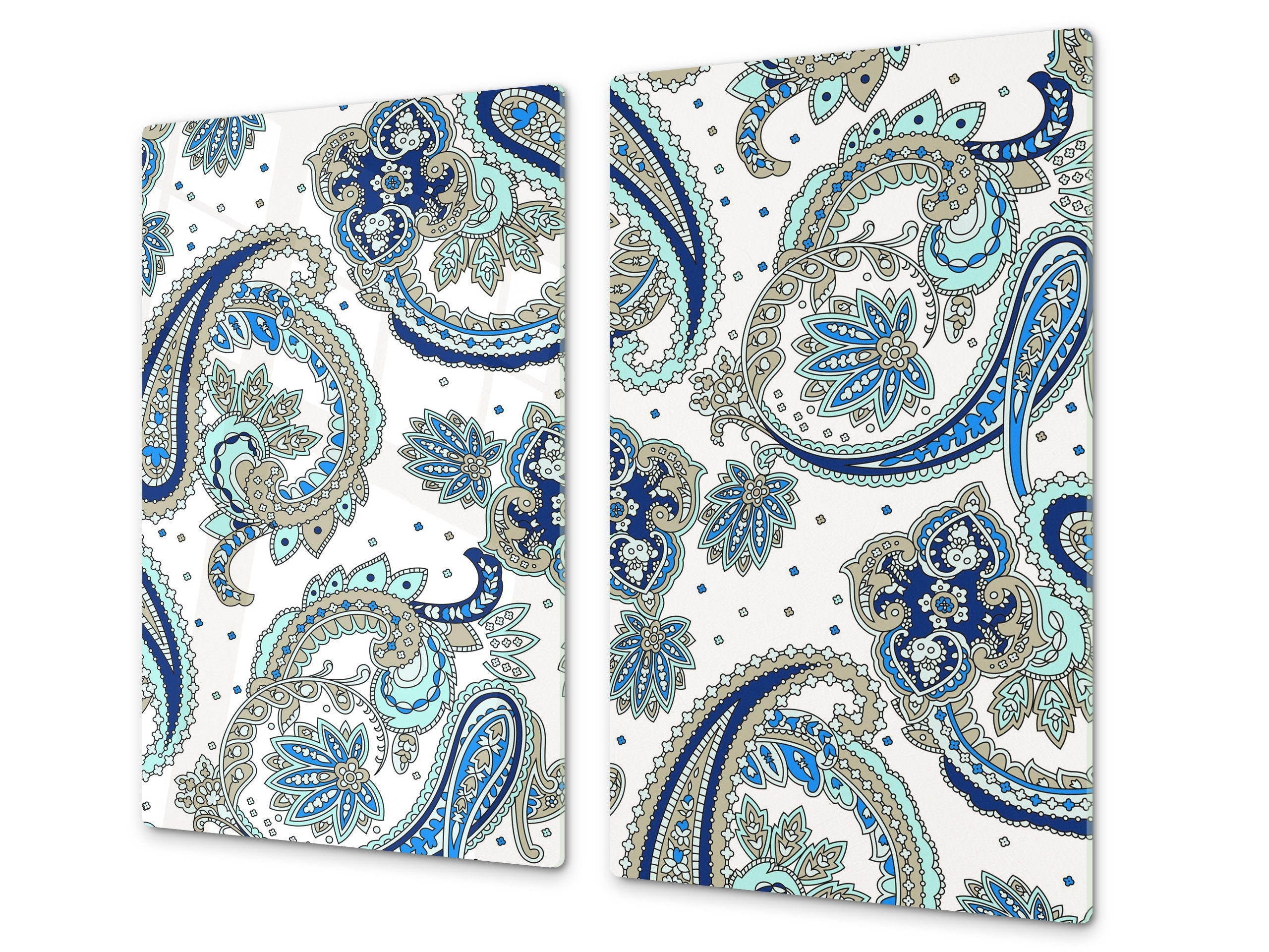 Chopping Board - Induction Cooktop Cover D14 Patterns and Mandalas Series: Drawing 87