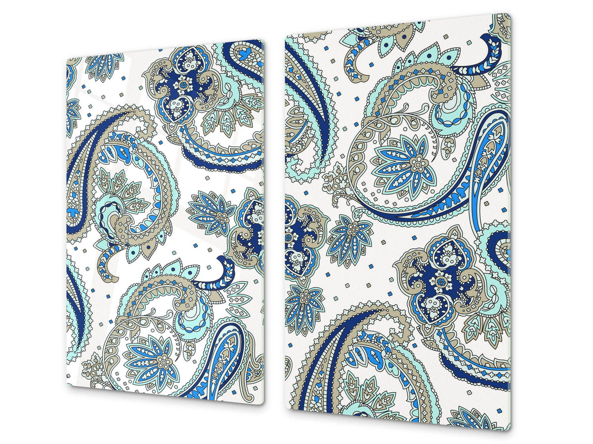 Chopping Board - Induction Cooktop Cover D14 Patterns and Mandalas Series: Drawing 87