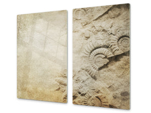 Kochplattenabdeckung Stove Cover und Schneideplatten; D10 Textures Series A:  Sand