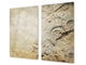 Tempered GLASS Kitchen Board – Impact & Scratch Resistant D10A Textures Series A: Sand