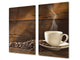 KITCHEN BOARD & Induction Cooktop Cover D05 Coffee Series: Coffee 68