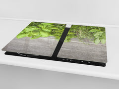KITCHEN BOARD & Induction Cooktop Cover  D07 Fruits and vegetables: Herbs 3