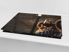 Tabla de cortar - Cubierta para la placa de inducción D04 Serie Bebidas: Vino 9