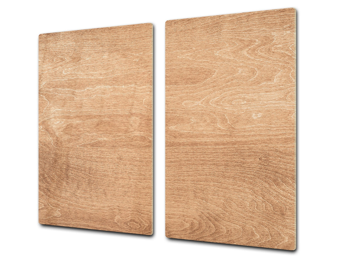 TEMPERED GLASS CHOPPING BOARD – Glass Cutting Board and Worktop Saver D26 Textures and tiles 2 Series: Light wood panel