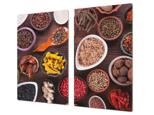 Glass Kitchen Board 60D03A: Spices. 5