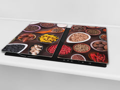 Glass Kitchen Board 60D03A: Spices. 5