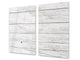 Tempered GLASS Kitchen Board – Impact & Scratch Resistant D10B Textures Series B: Wood 5