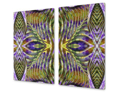 Chopping Board - Induction Cooktop Cover D14 Patterns and Mandalas Series: Decoration 1