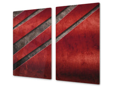 Tempered GLASS Kitchen Board – Impact & Scratch Resistant D10B Textures Series B: Texture 115