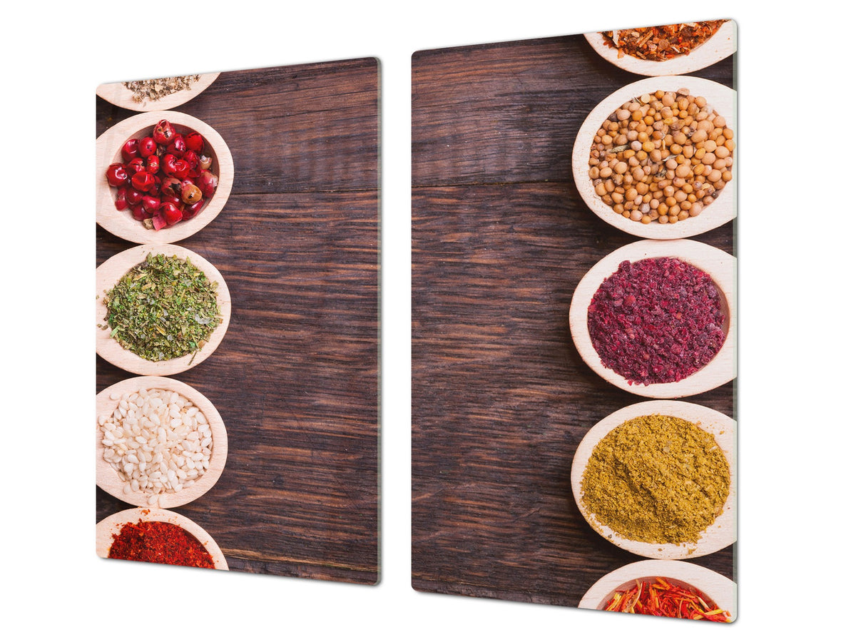 Glass Kitchen Board 60D03A: Unconscious powders 2