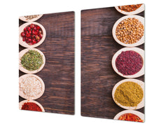 Glass Kitchen Board 60D03A: Unconscious powders 2