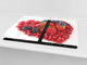 Tabla de cocina de vidrio templado - Tabla de corte de cristal resistente D07 Frutas y verduras: Fruta 25