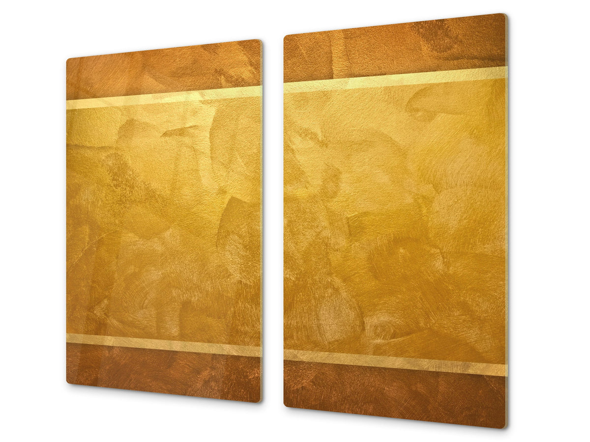 Tempered GLASS Kitchen Board – Impact & Scratch Resistant D10B Textures Series B: Texture 135