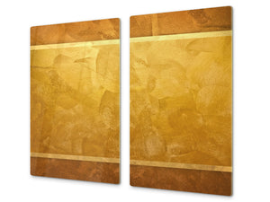 Kochplattenabdeckung Stove Cover und Schneideplatten; D10 Textures Series B: Texture 135