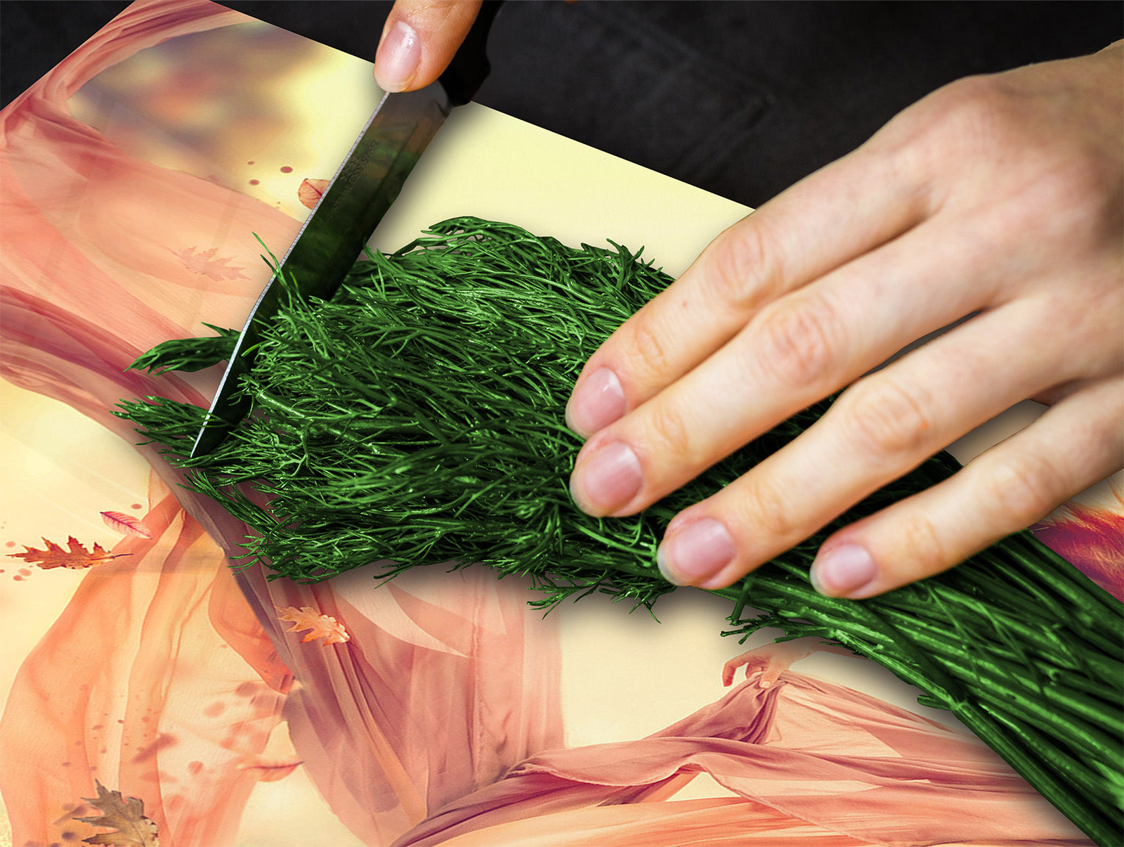 Glass Pastry Board 60D18: Inspired