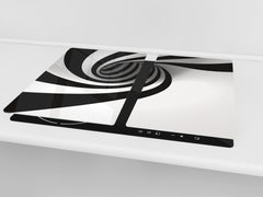 Tempered GLASS Cutting Board D01 Abstract Series: Abstract Art 32