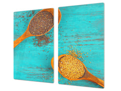Induction Cooktop Cover Kitchen Board 60D03B: Grains of groats