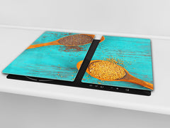 Induction Cooktop Cover Kitchen Board 60D03B: Grains of groats