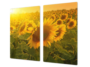 Induction Cooktop cover 60D06A: Sunflower 2