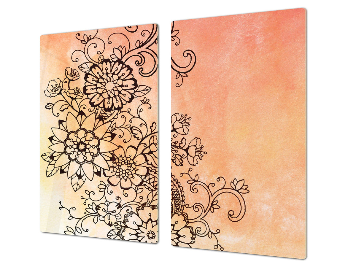 Glass stove top 60D21: Moroccan pattern 2