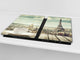 Glass Cutting Board and Worktop Saver 60D12: Coffee in Paris