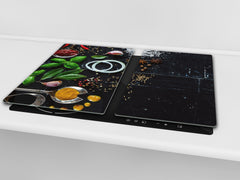 Glass Kitchen Board 60D03A: Italian spices 3