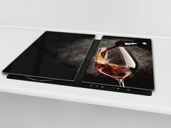 Induction Cooktop Cover 60D04: Red wine 2
