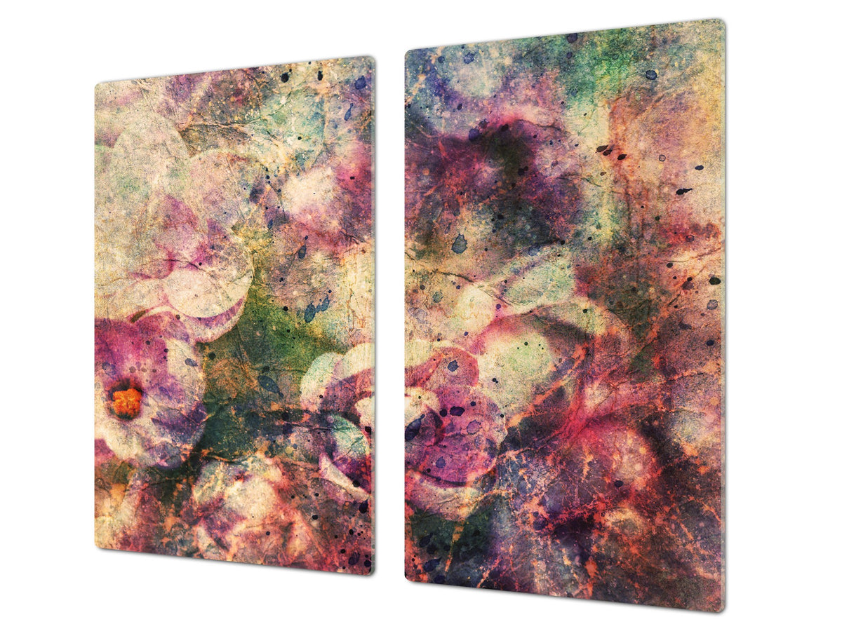 Induction Cooktop cover 60D06A: Flowers 1