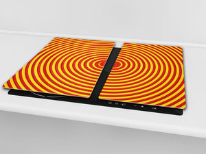 Induction Cooktop Cover 60D14: Colorful vortex