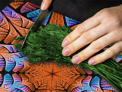 Placa de cocina de cristal 60D21: Rosa marroquí 2