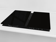 Tempered GLASS Kitchen Board D18 Series of colors: Black