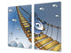 Kochplattenabdeckung Stove Cover und Schneideplatten; D16 Serie Verwischen Welt:  Bridge