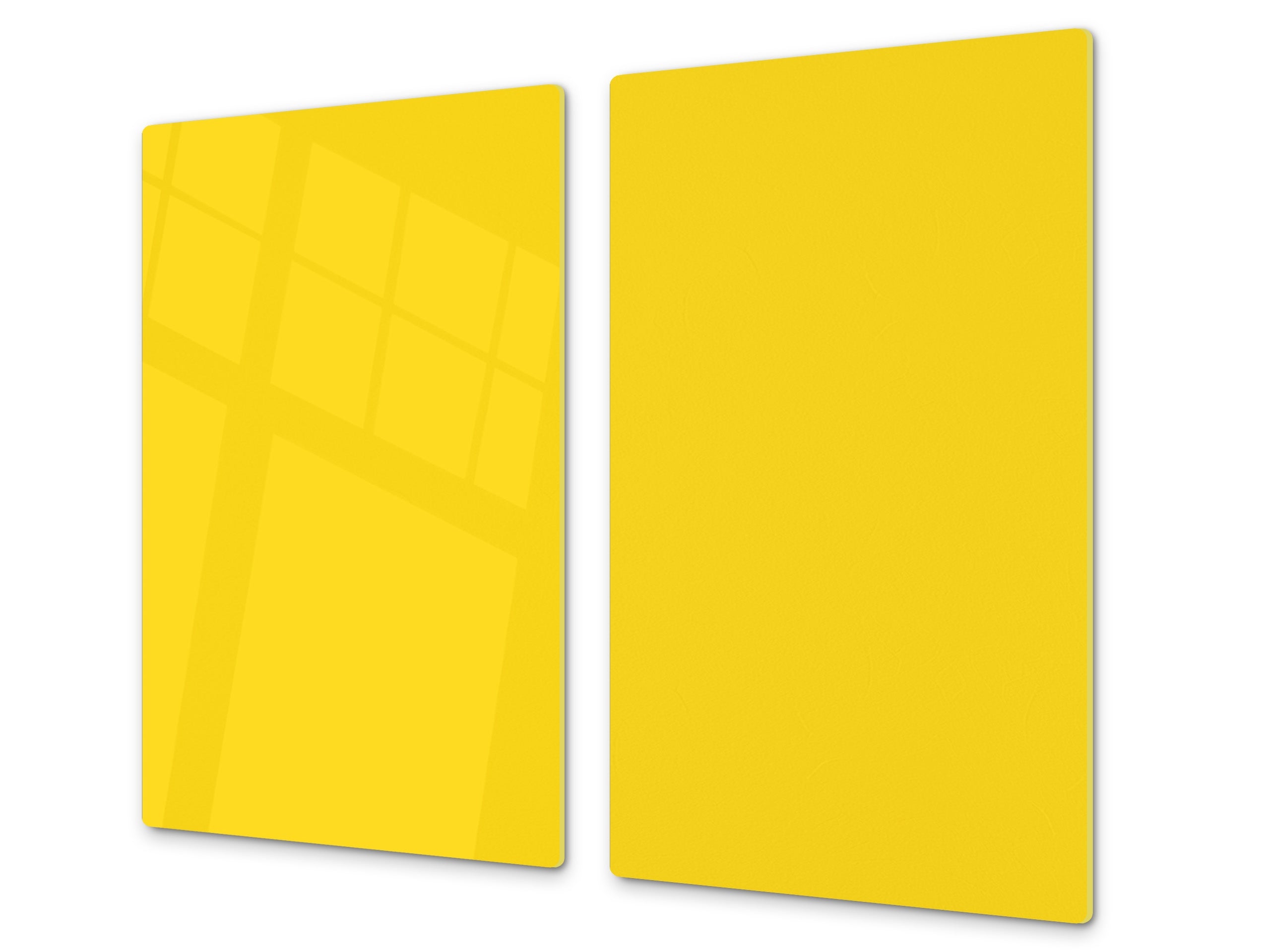 Tempered GLASS Kitchen Board D18 Series of colors: Yellow