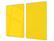 Tempered GLASS Kitchen Board D18 Series of colors: Yellow