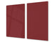 Tempered GLASS Kitchen Board D18 Series of colors: Purple-Red