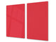 TAGLIERE IN VETRO TEMPERATO – D18 Serie di colori : Rosso