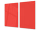 Schneidbrett aus Hartglas und schützende Arbeitsoberfläche; D18 Reihe von Farben: Bright Red
