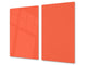 Tabla de cortar de cristal templado D18 Serie de Colores: Naranja