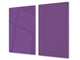 Tempered GLASS Kitchen Board D18 Series of colors: Dark Violet