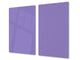 Tempered GLASS Kitchen Board D18 Series of colors: Lavender