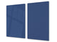 Tempered GLASS Kitchen Board D18 Series of colors: Navy Blue